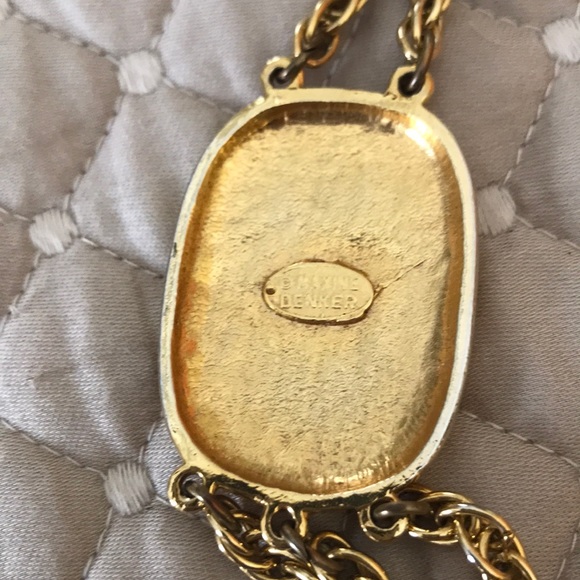 Maxixe Denker classic long chain gold with charms - Picture 8 of 8